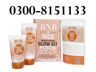 BNB Rice Extract Bright & Glow Kit In Pakistan | 0300-8151133