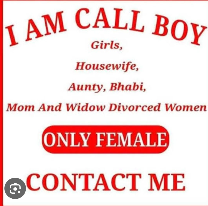 Male escort I m call boy for Karachi ladies female