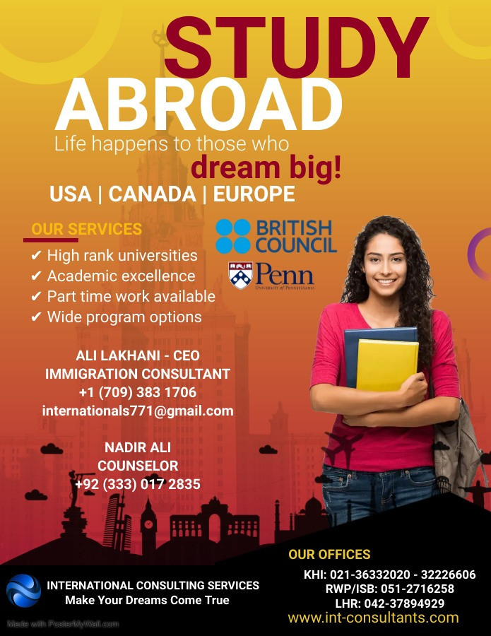 Education and Immigration Consultants in Lahore