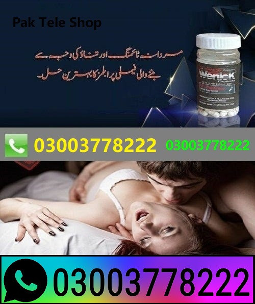 Wenick Man Power Capsules In Pakistan 03003778222