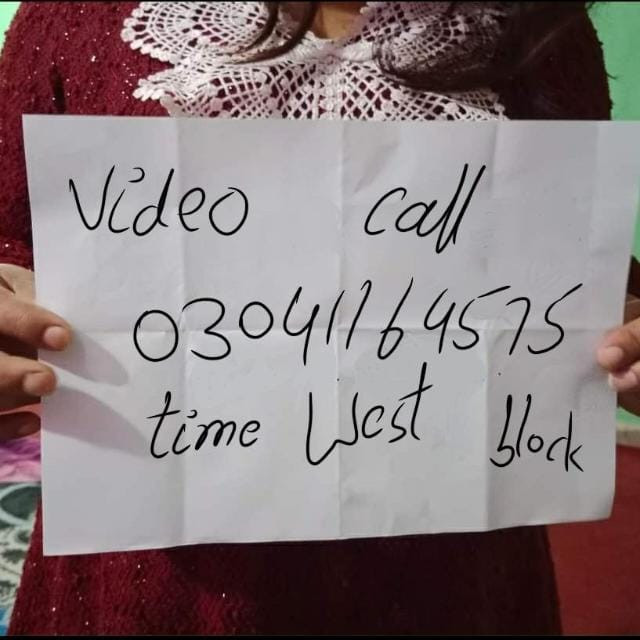 Sexy Live video call sex online. I'm independed girl and open sexy call WhatsApp number 03041164575