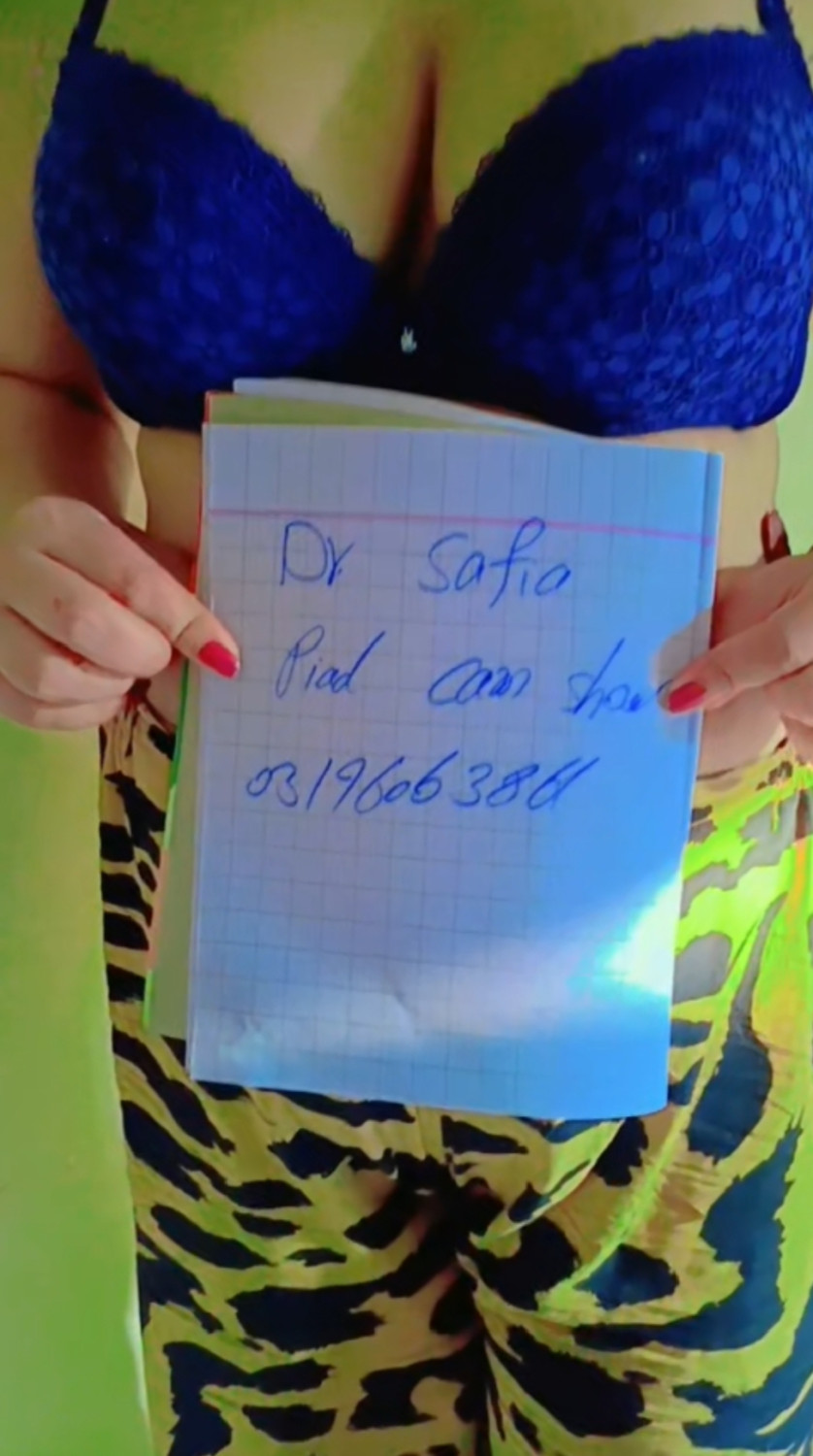 Dr. Safia PHONE CAM LIVE VIDEO CALL AUDIO CALL SEX CHAT PROVIDE GENUINE SERVICE AVAILABLE