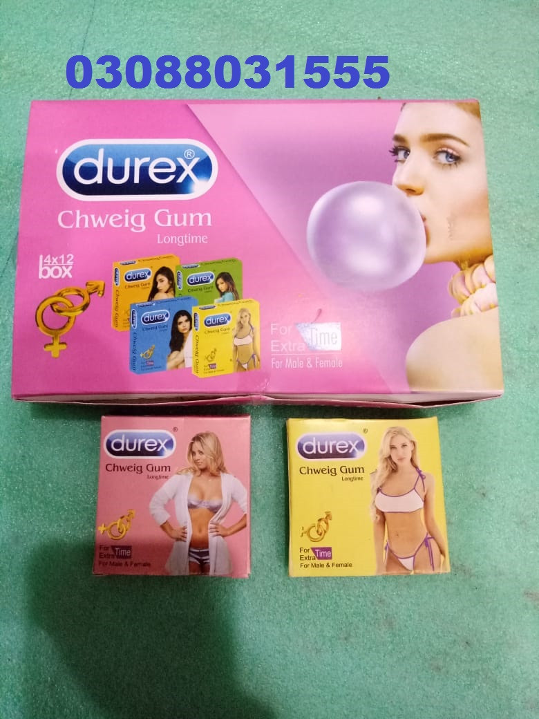 Buy 100% Original Durex Chewing Gum price in Rawalpindi. [03088031555]