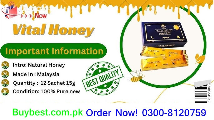 Vital Honey in Karachi { 0300-8120759 } Is A Natural Remedy For Enhancing