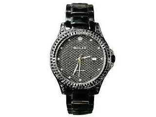 Majestic Black Bezel Crystal Rolex Price In Pakistan : 03088031555