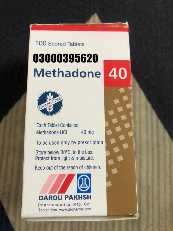 Methadone 20Mg Tablet In Gujranwala 03000395620