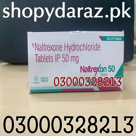 Naltrexone Hydrochloride Tablets USP 50 mg Price in Karachi 03000328213