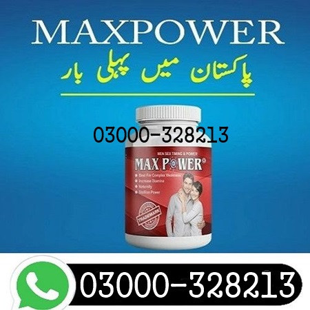 Max Power Capsule Price in Pakistan 03000328213