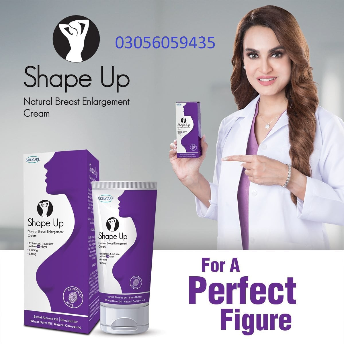 Skincare Shape up Cream in Karachi - 03056059435