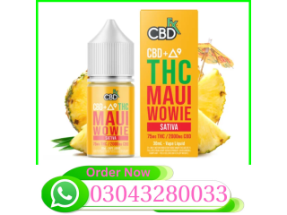 CBD + Delta-9 THC Vape Juice: Maui Wowie Sativa - { 03043280033 }