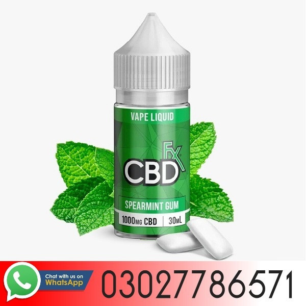 Spearmint Gum CBD Vape Juice In Karachi - 03027786571 | EtsyZoon.Com