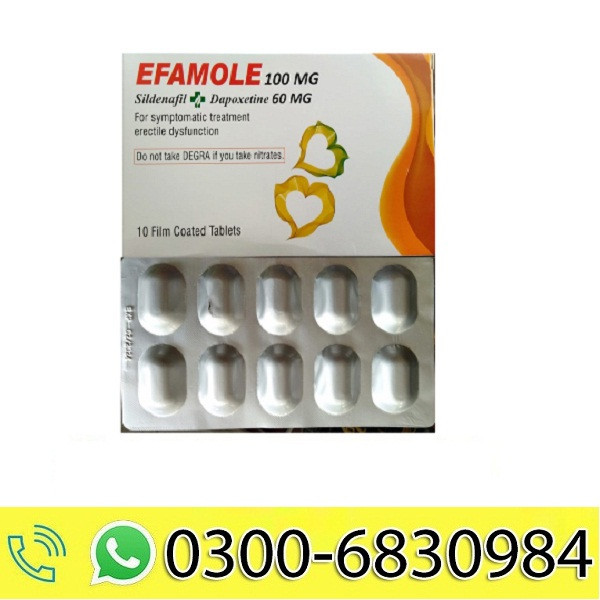 Efamole Dapoxetine Tablets - Available in Jaranwala