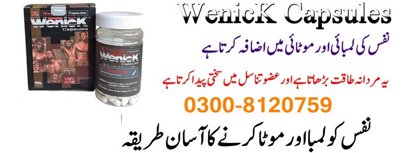 Wenick Capsule in Pakistan ^ 0300-8120759 ^ Penis Enlargement Capsule